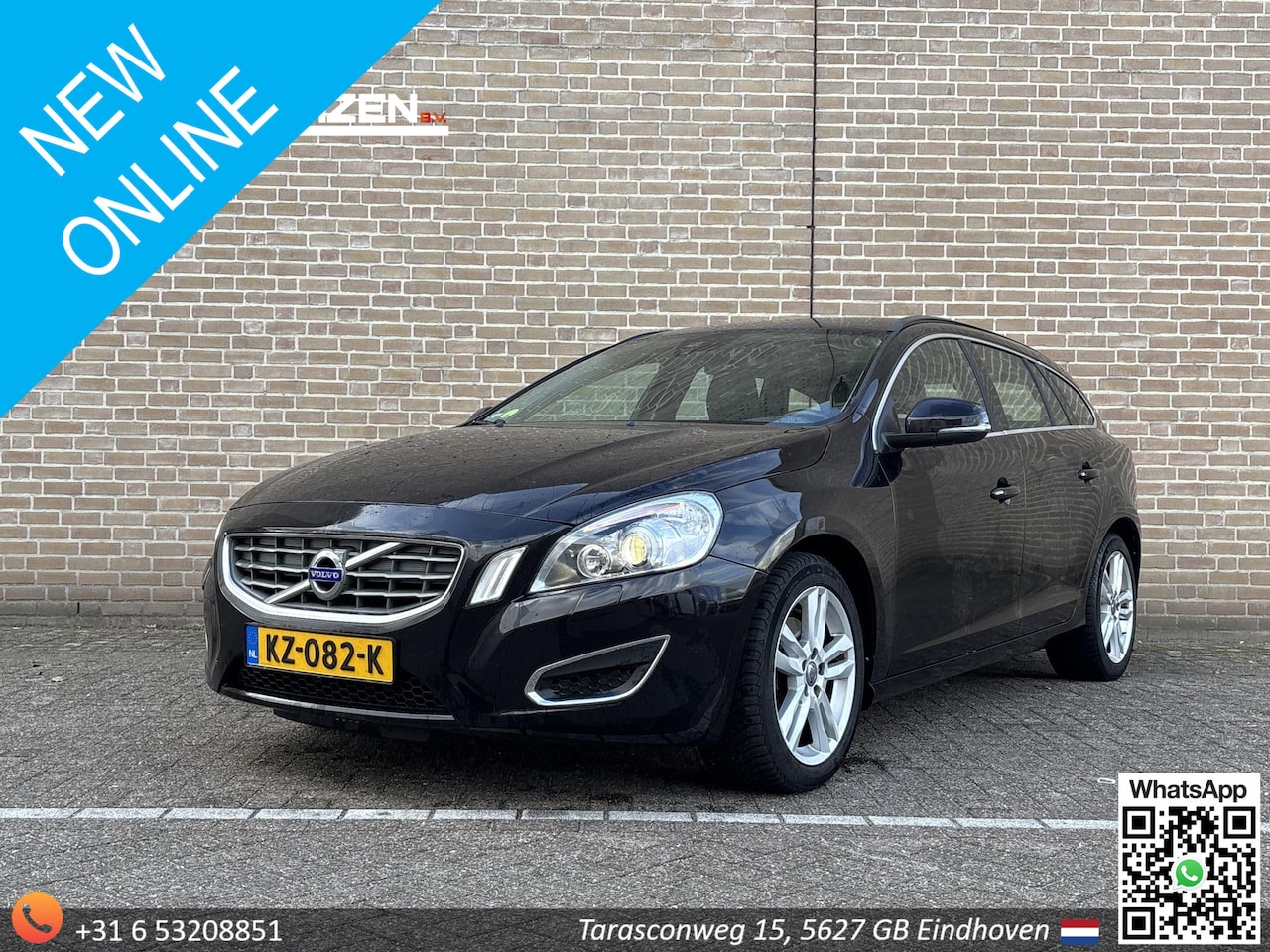 Volvo V60 - 1.6 D2 Summum | Automaat | Cruise | Climate | Leder | Stoelverwarming | Navi | PDC | - AutoWereld.nl