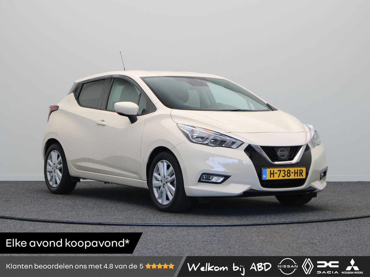 Nissan Micra - 1.0 IG-T N-Connecta | Cruise control | Apple carplay | Parkeersensoren achter | Airco | - AutoWereld.nl