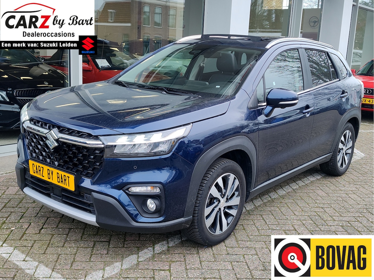 Suzuki S-Cross - 1.4 BOOSTERJET STYLE SMART HYBRID Open dak | 360 Camera | Keyless | Stoelverwarming - AutoWereld.nl