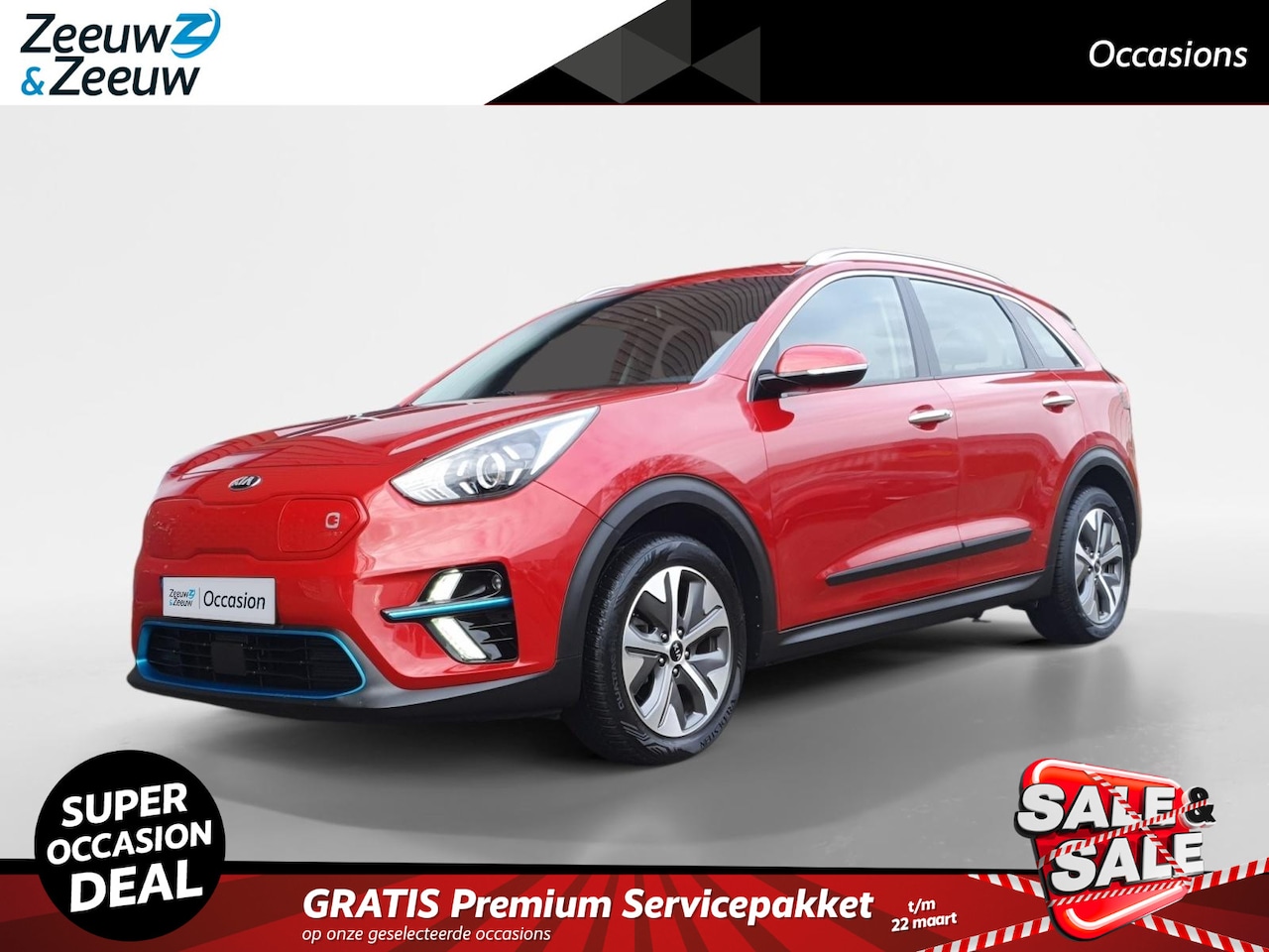 Kia e-Niro - DynamicLine 64 kWh | Stoel en stuurverwarming | Navigatie | Camera | Adaptieve cruise cont - AutoWereld.nl