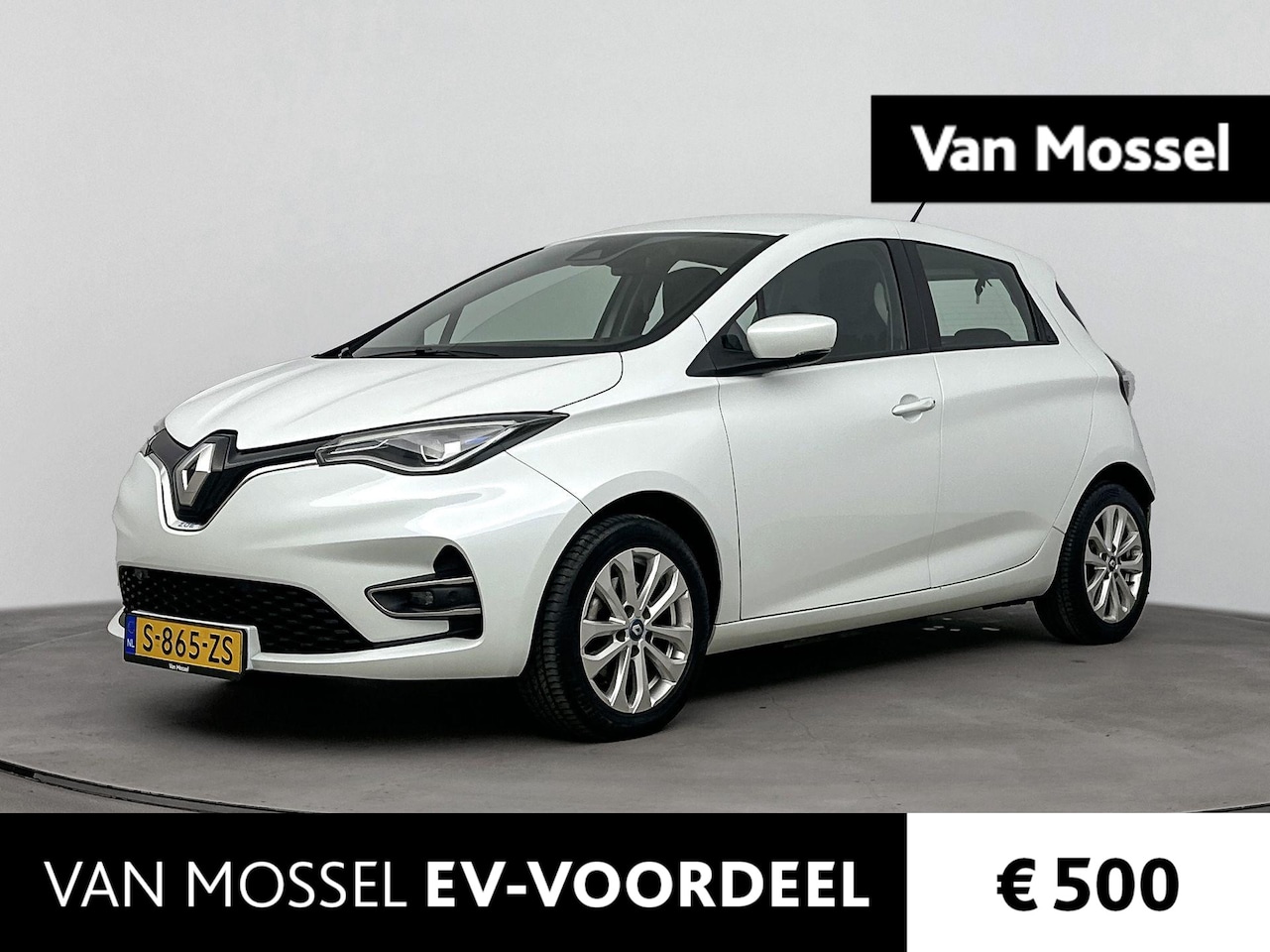 Renault Zoe - R110 Life 52 kWh (ex Accu) Huuraccu vanaf € 64,- pm | Navigatie | Carplay | Parkeersensore - AutoWereld.nl