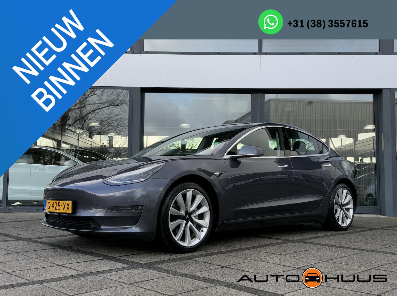 Tesla Model 3 - Long Range RWD Long Range Dual AWD Autopilot Panorama Trekhaak - AutoWereld.nl