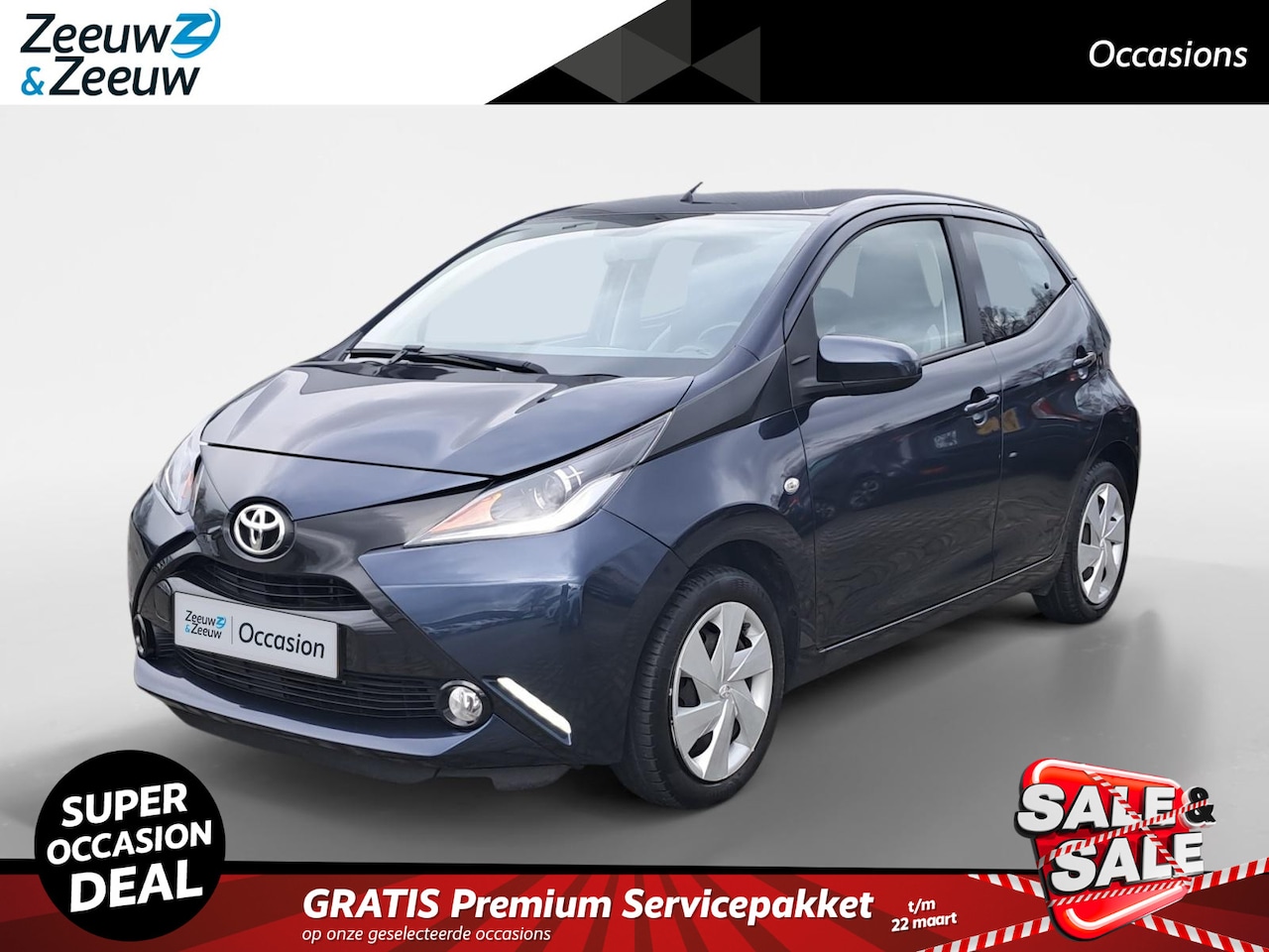 Toyota Aygo - 1.0 VVT-i x-play | NL-auto | Bluetooth | Achteruitrij camera | - AutoWereld.nl