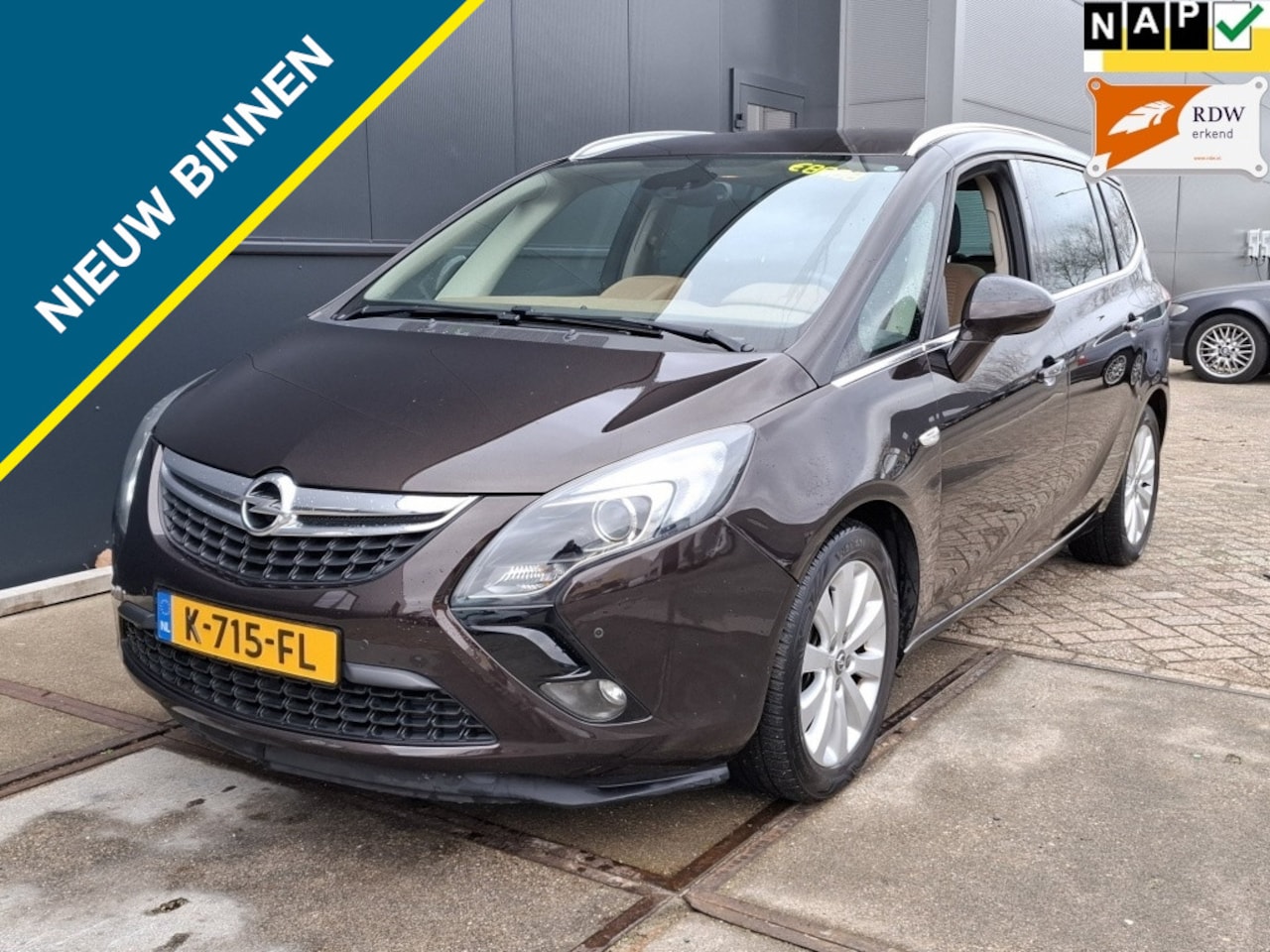 Opel Zafira Tourer - 1.4 Cosmo Navi/Cruise/Stoelverw. Boekjes! - AutoWereld.nl