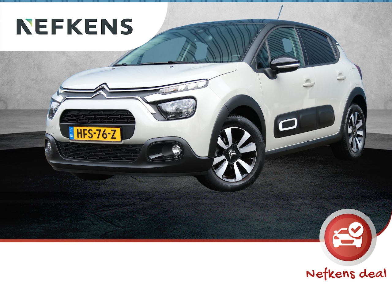 Citroën C3 - 1.2 85PK Shine | LED verlichting | Privacy glas | CarPlay & Android auto | Parkeersensoren - AutoWereld.nl