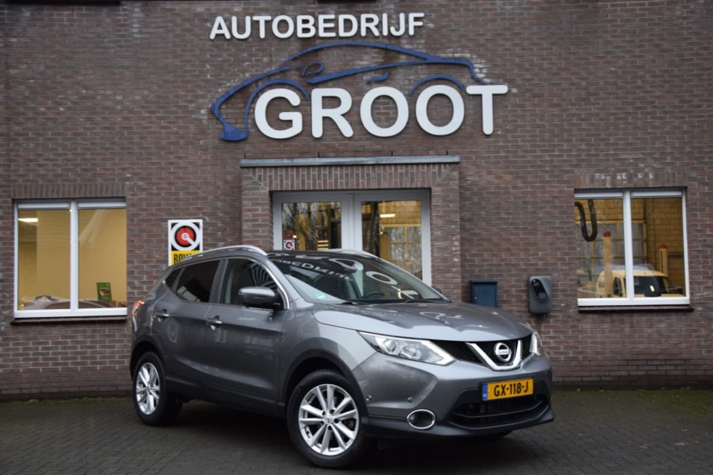 Nissan Qashqai - 1.2 TEKNA TREKHAAK/LEER/PANO.DAK/CAMERA - AutoWereld.nl