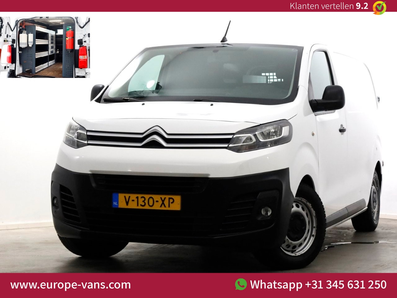 Citroën Jumpy - 1.6 BlueHDI Euro6 Club M Airco/Inrichting/Standkachel 05-2019 - AutoWereld.nl