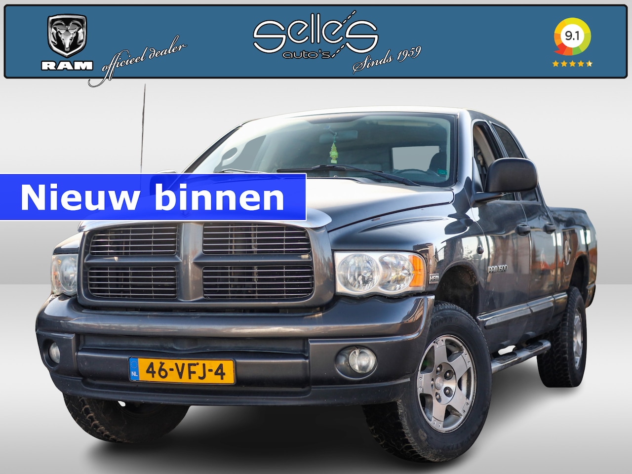 Dodge Ram 1500 - 5.7 V8 HEMI 4x4 Automaat |  Cruise Control | Benzine - AutoWereld.nl