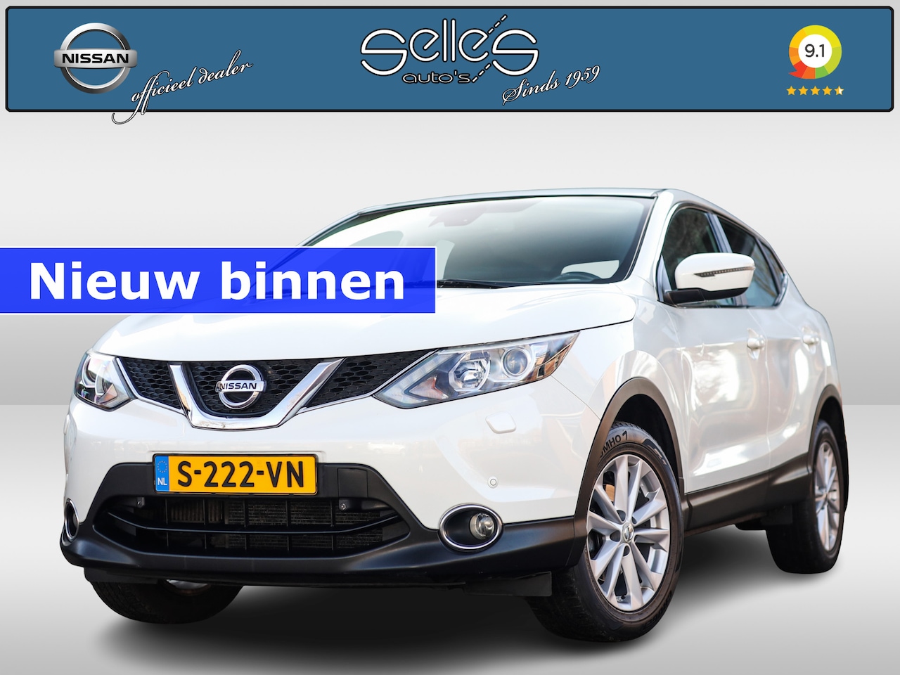 Nissan Qashqai - 1.2 Acenta camera | Stoelverwarming | Cruisecontrol | Camera - AutoWereld.nl