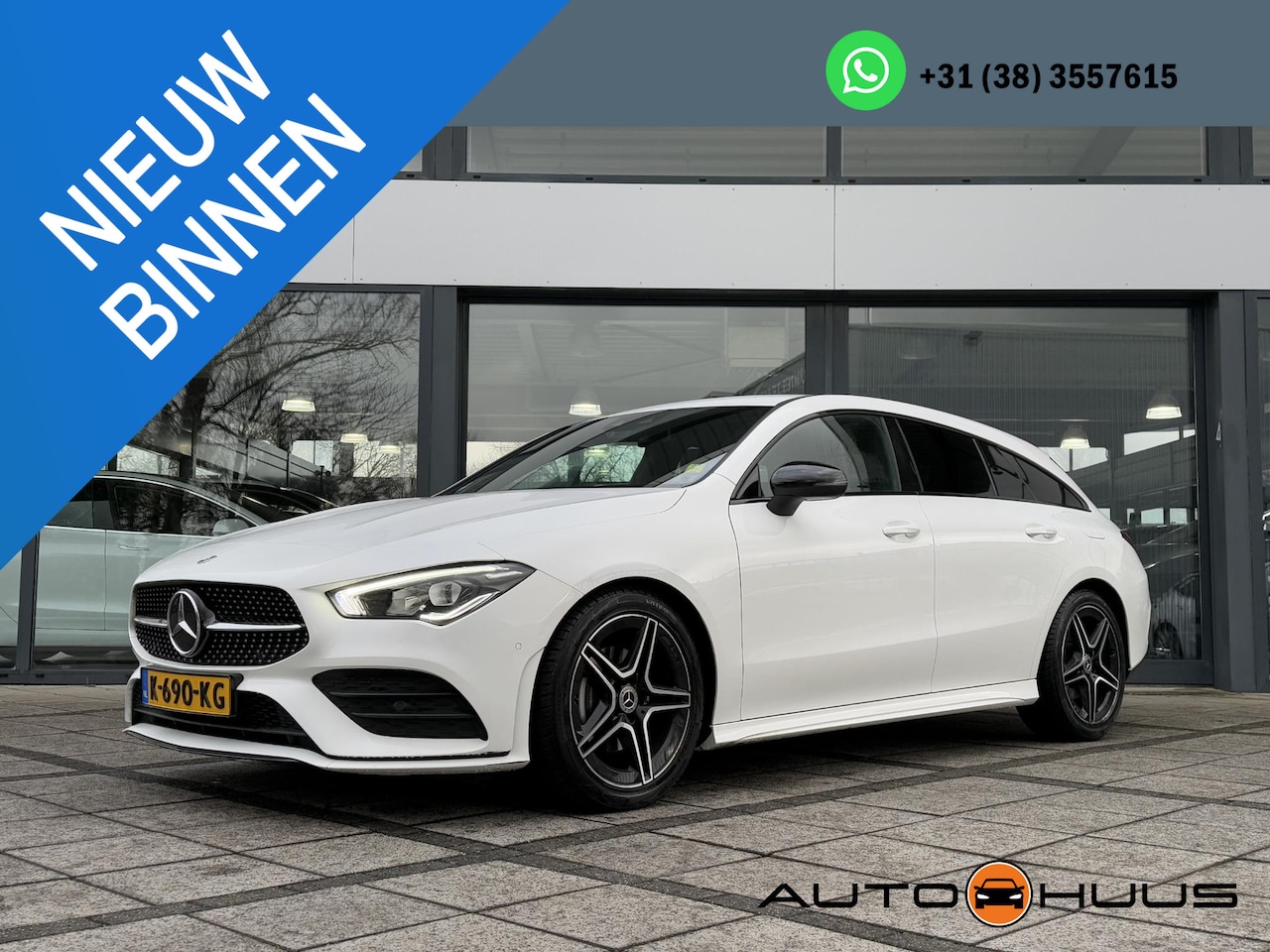 Mercedes-Benz CLA-klasse Shooting Brake - 180 Aut. AMG Sport Sfeer Mood Ligth - AutoWereld.nl