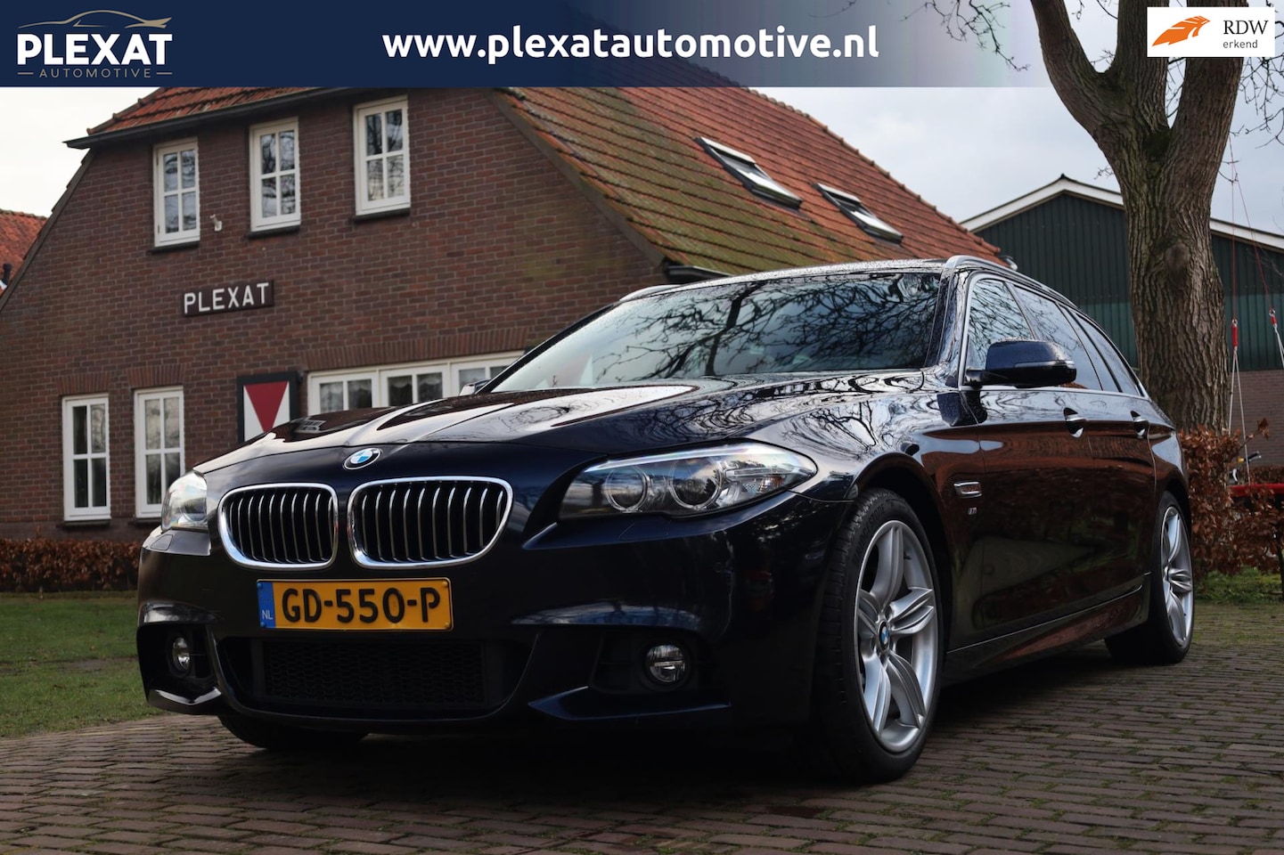 BMW 5-serie Touring - 528i High Executive Aut. | M-Pakket | Facelift | AmaroBraun Individual | Panorama | Orig. - AutoWereld.nl