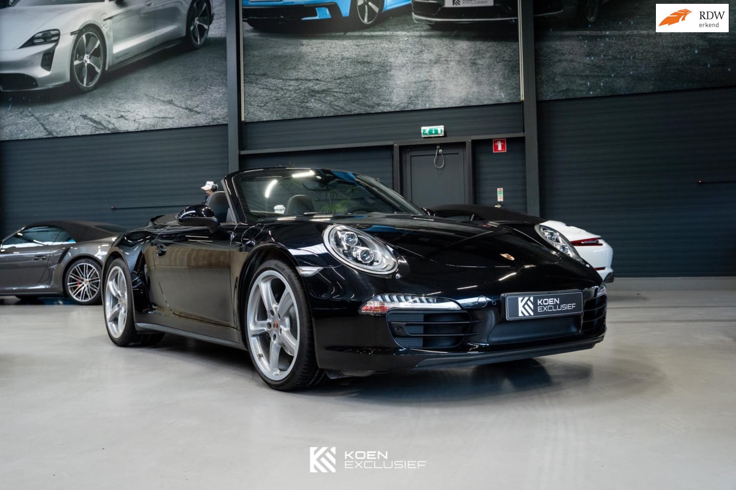 Porsche 911 Cabrio - 991 3.4 Carrera 4, SportChrono, Sportuitlaat, 18-weg stoelen met ventilatie. - AutoWereld.nl