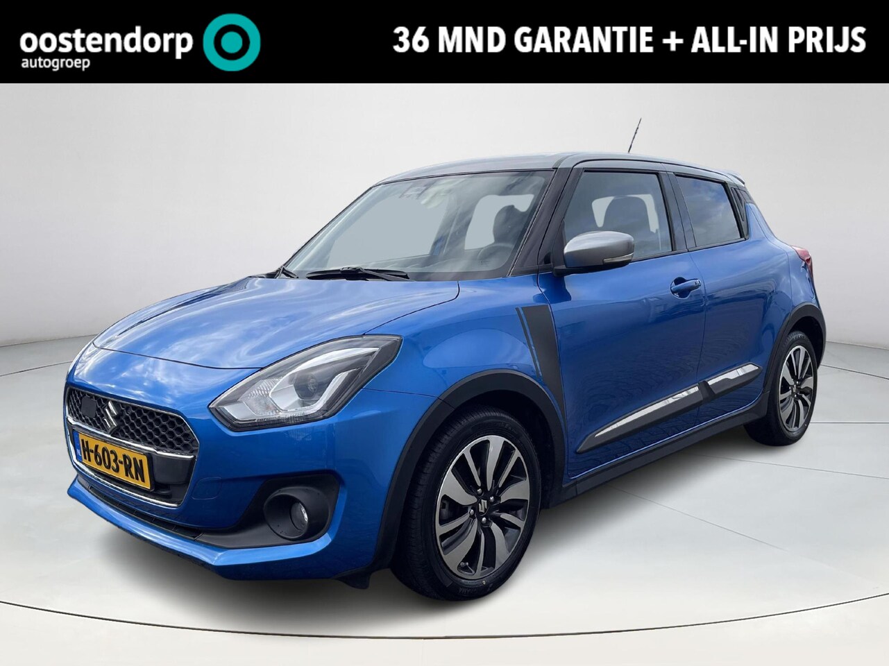 Suzuki Swift - 1.2 Stijl Smart Hybrid Dealer onderhouden | Climate Control | Stoelverwarming | Navigaties - AutoWereld.nl