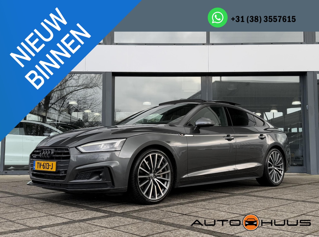 Audi A5 Sportback - 2.0 TFSI Aut. 252pk Quattro S-Line Pano Virtual | Pano | Virtual | Trekhaak | - AutoWereld.nl