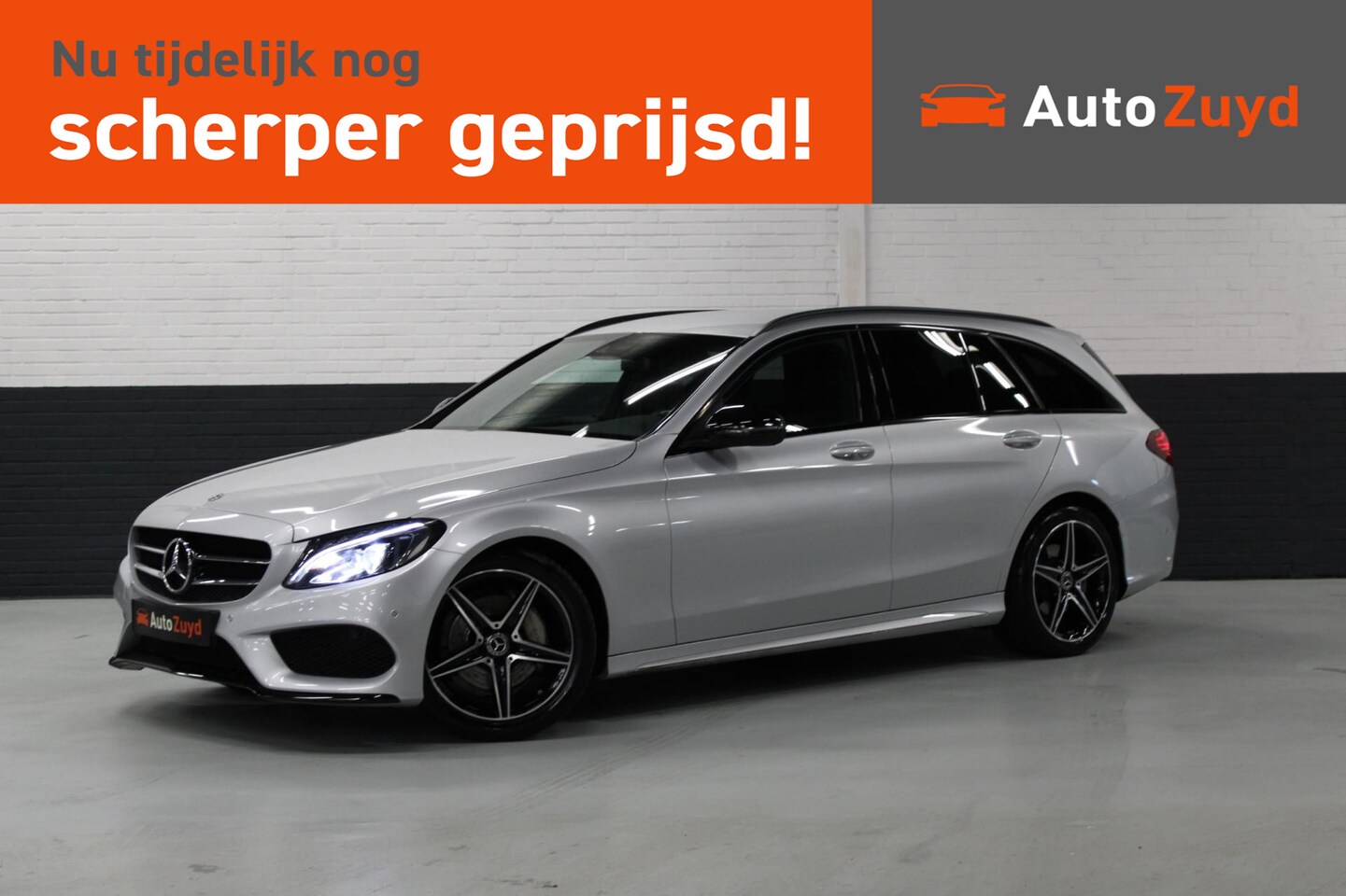 Mercedes-Benz C-klasse Estate - 180 Sport Edition Premium Plus AMG Styling Navi/ Camera / Stoel verw./ Leder - AutoWereld.nl