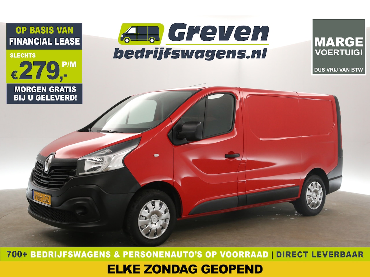 Renault Trafic - 1.6 dCi L1H1 | MARGE! | Camera 3 Persoons Elektrpakket Schuifdeur - AutoWereld.nl