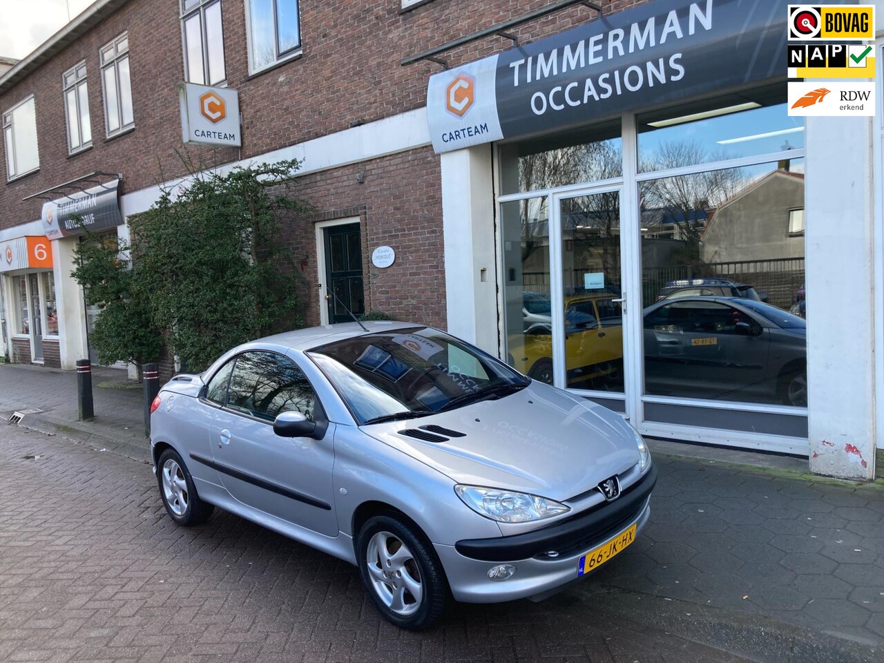 Peugeot 206 CC - 1.6-16V|42.480km NAP|1e eignr|Airco|Leder - AutoWereld.nl