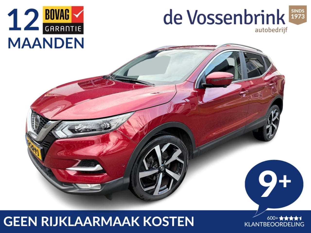 Nissan Qashqai - 1.3 DIG-T Tekna Automaat NL-Auto *Geen Afl. kosten* - AutoWereld.nl