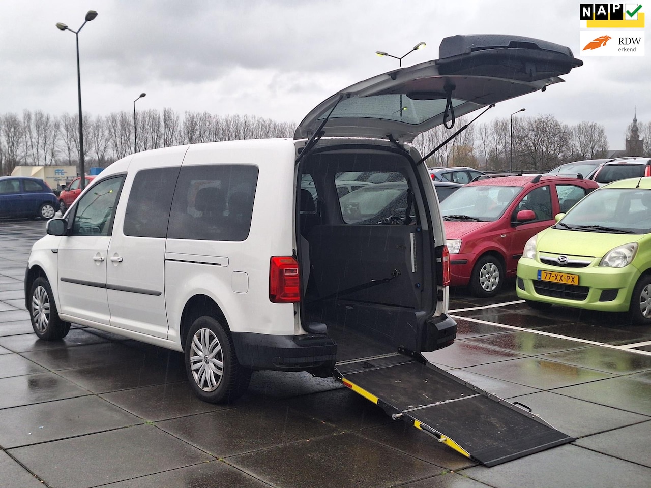 Volkswagen Caddy Maxi - €9900,- ex btw 1.4 TGI Trendline 5p+Rolstoelvervoer Navi - AutoWereld.nl