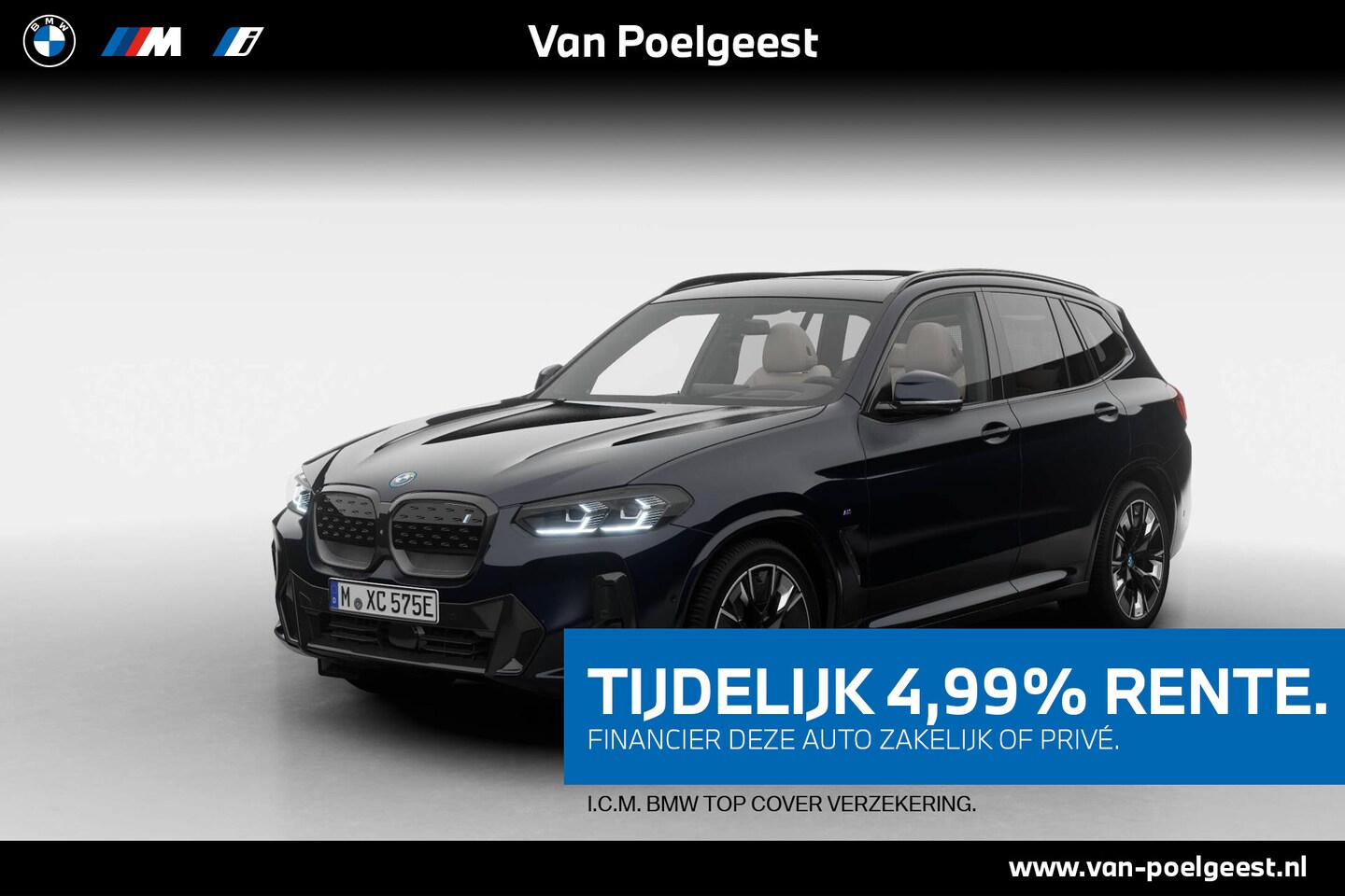 BMW iX3 - High Executive Edition | Shadow Line Pack | Elektrisch wegklapbare trekhaak - AutoWereld.nl