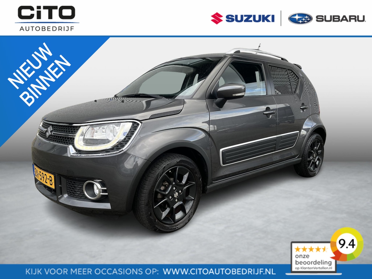 Suzuki Ignis - 1.2 Stijl Automaat | Navi | All season | Lage km-stand - AutoWereld.nl