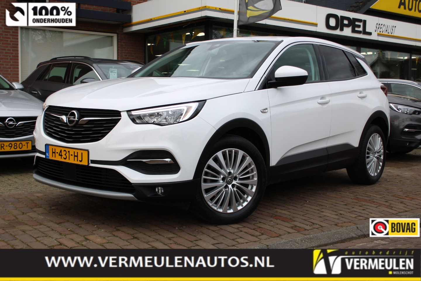 Opel Grandland X - 1.2 Turbo 130PK Innovation + 18"/ Navi/ Clima/ Full-LED/ Camera/ NL auto - AutoWereld.nl