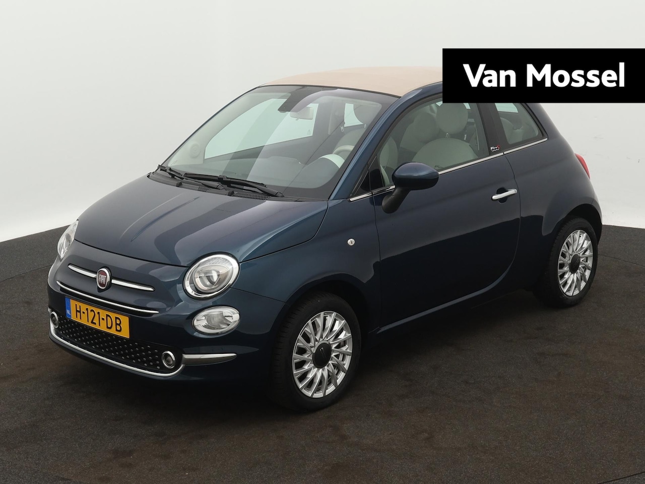 Fiat 500 C - 0.9 TwinAir Turbo Lounge | Airco | Apple Carplay/Android Auto | Parkeersensoren - AutoWereld.nl