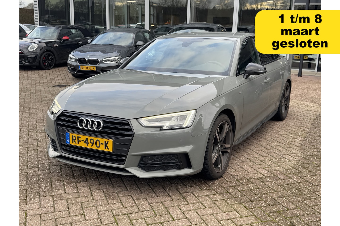 Audi A4 Limousine - 1.4 TFSI Sport S line black edition 3x S-line / Leder / Navigatie / 18'' / Sportstoelen / - AutoWereld.nl