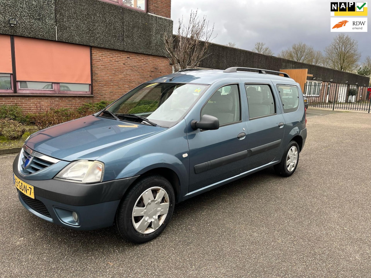 Dacia Logan MCV - 1.6-16V Lauréate 7p. Airco Trekhaak N.A.P - AutoWereld.nl