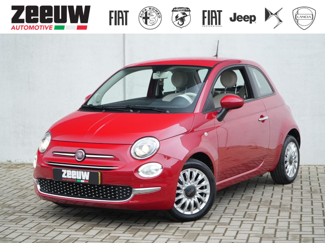 Fiat 500 - 1.2 Lounge 69 PK | Automaat | Navi | Carplay | Cruise - AutoWereld.nl