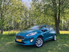 Ford Fiesta - 1.0 EB 100PK Titanium Automaat | ADAP. CRUISE | NAVI | CLIMA | 1E EIG |