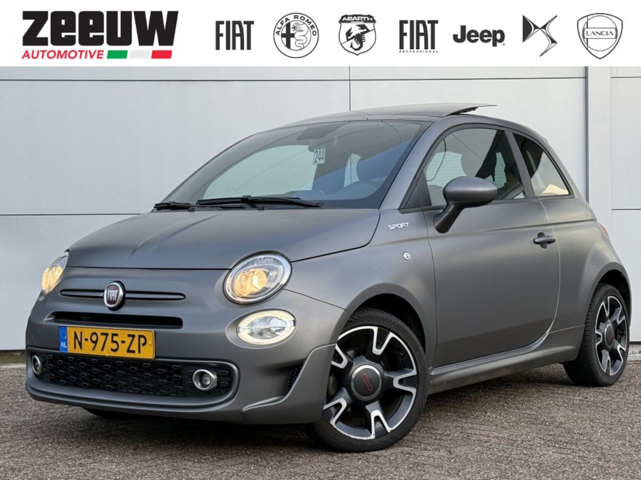 Fiat 500 - 1.0 Hybrid 70 PK | Schuifdak | Beats | Navi | Carplay | 16" - AutoWereld.nl