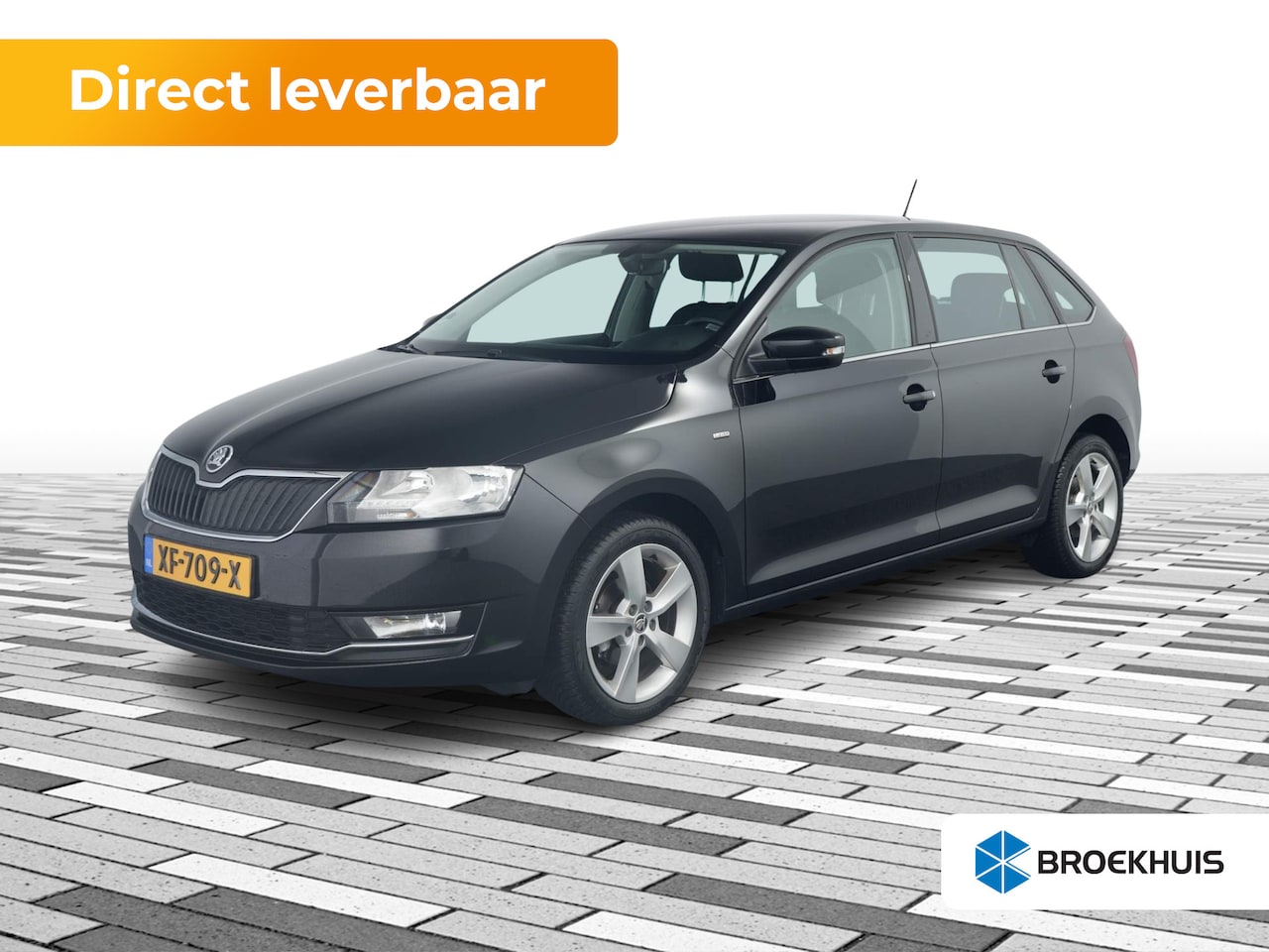 Skoda Rapid Spaceback - Spaceback 1.0 TSI Greentech Clever | Navi | Cruise | Clima | Parkeersensoren | | Airco | C - AutoWereld.nl