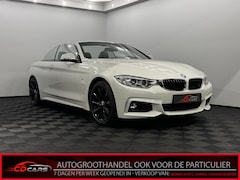 BMW 4-serie Cabrio - 420i High Executive Leder, Navi, Parkeersensoren, Cruise control, Clima, Stoelverwarming