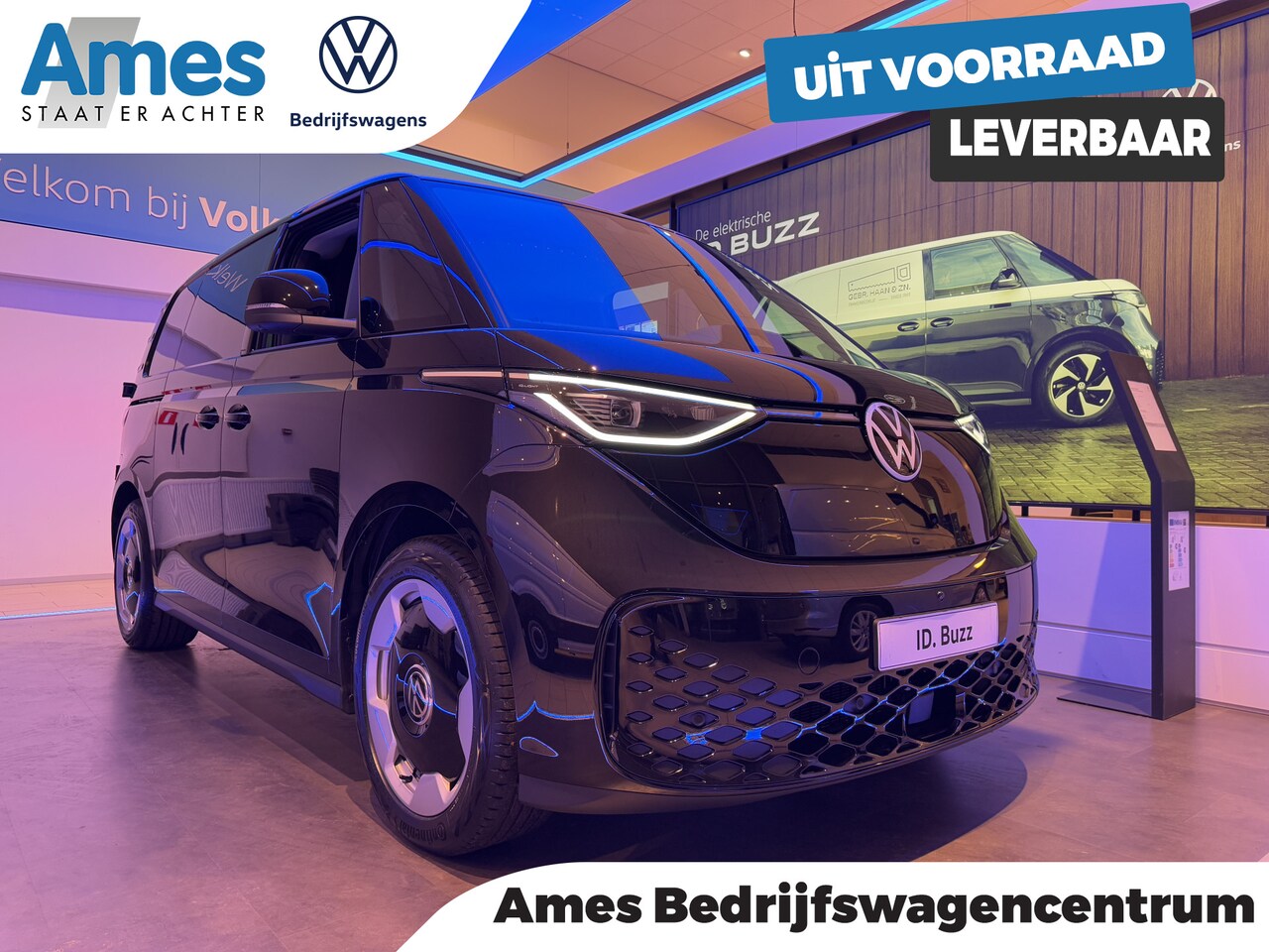 Volkswagen ID. Buzz Cargo - Bulli edition 286PK RWD - AutoWereld.nl