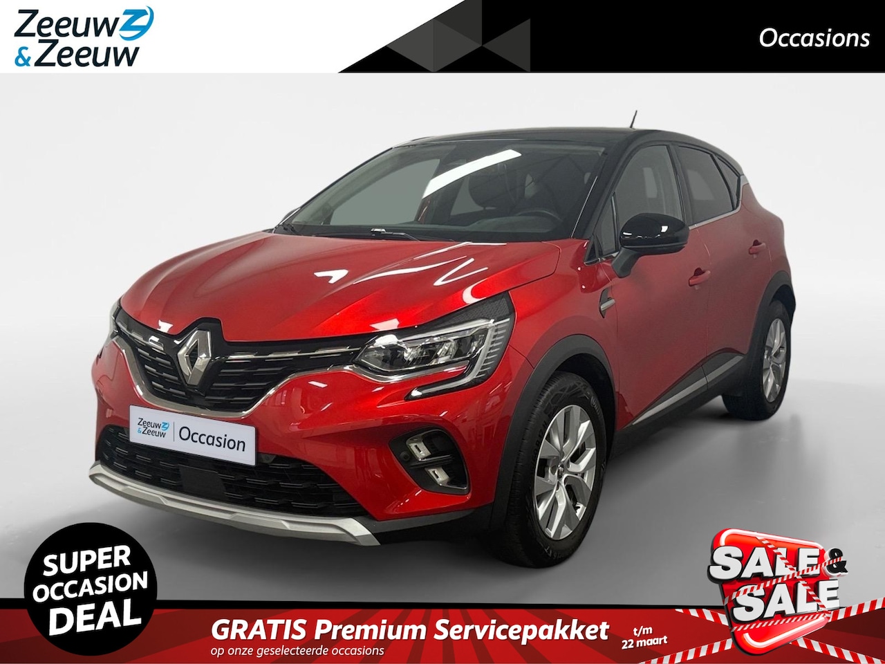 Renault Captur - 1.0 TCe 90 Intens GOEDKOOPSTE VAN NEDERLAND AIRCO CAMERA PARKEERSENSOREN APPLE CARPLAY AND - AutoWereld.nl