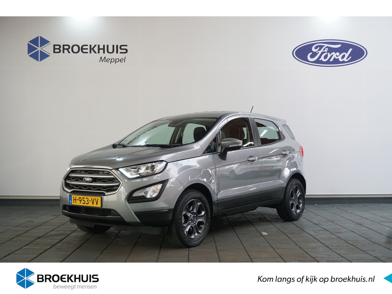 Ford EcoSport - 1.0 EcoBoost 100pk Connected | Lichtmetalen Velgen | Parkeersensoren Voor & Achter | Apple - AutoWereld.nl