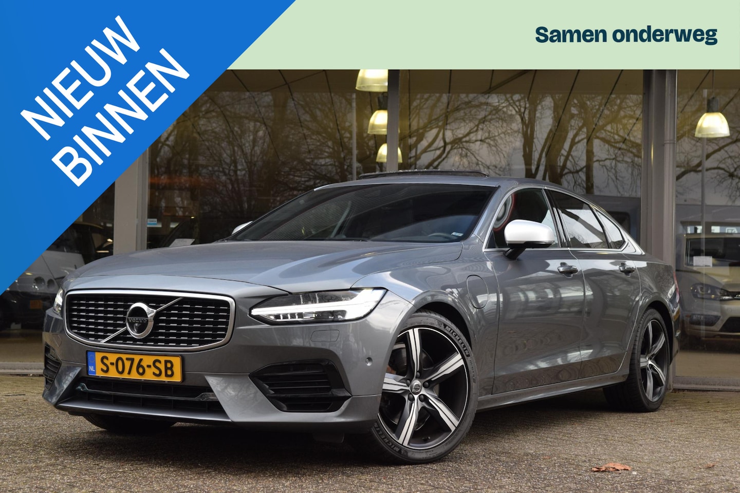 Volvo S90 - T8 390PK AWD R-Design Inscription Full Options! - AutoWereld.nl