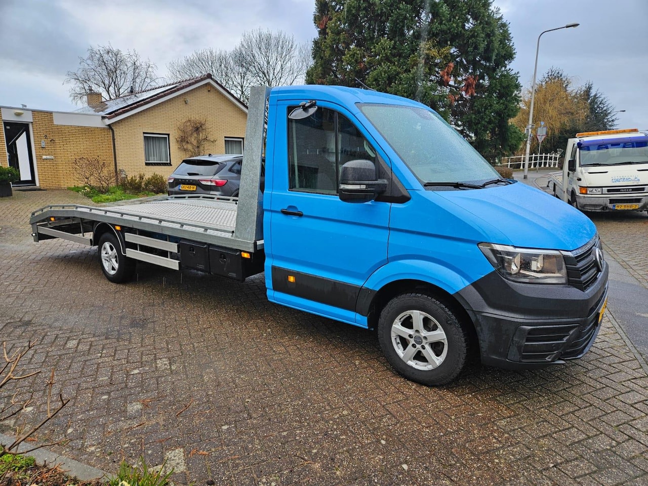 Volkswagen Crafter - 2.0 TDI 160 PK Oprijwagen Autotransporter 1550 KG Laden 2019 - AutoWereld.nl