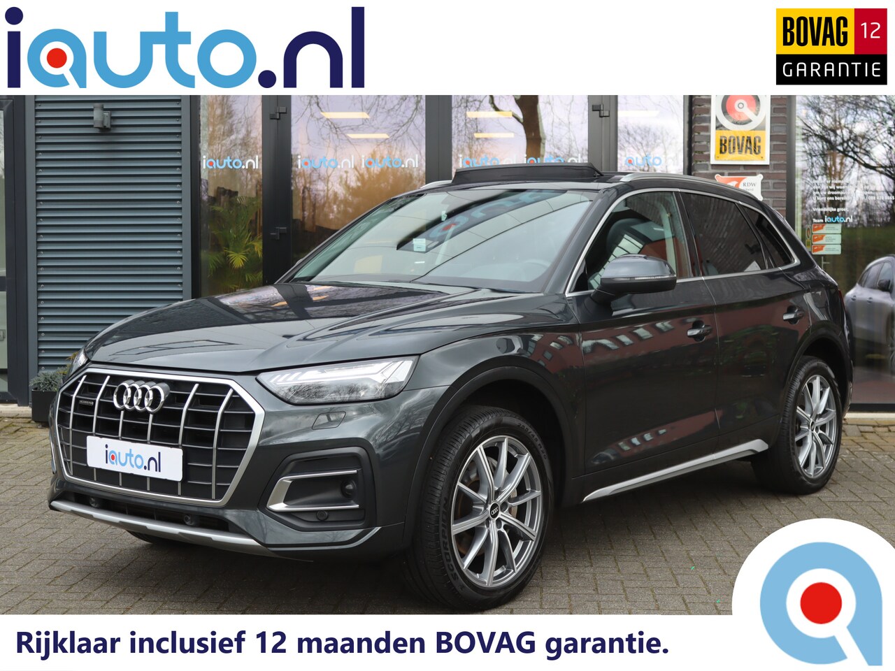 Audi Q5 - 50 TFSI e Quattro Sport Advanced Pano/Matrix LED/Leder/Camera/MMI+/Virtual Cockpit/Trekhaa - AutoWereld.nl