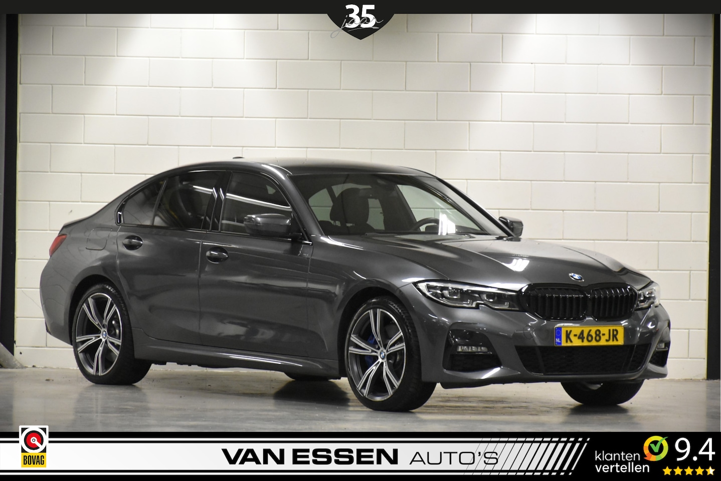 BMW 3-serie - 330e M-Sport Edition Navigatie Leder DAB Stoelverw. NL-Auto! - AutoWereld.nl