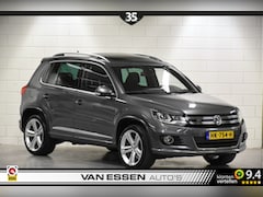 Volkswagen Tiguan - 1.4 TSI R-Line Edition Pano Dak Xenon Navigatie Trekhaak 19 Inch NL-Auto