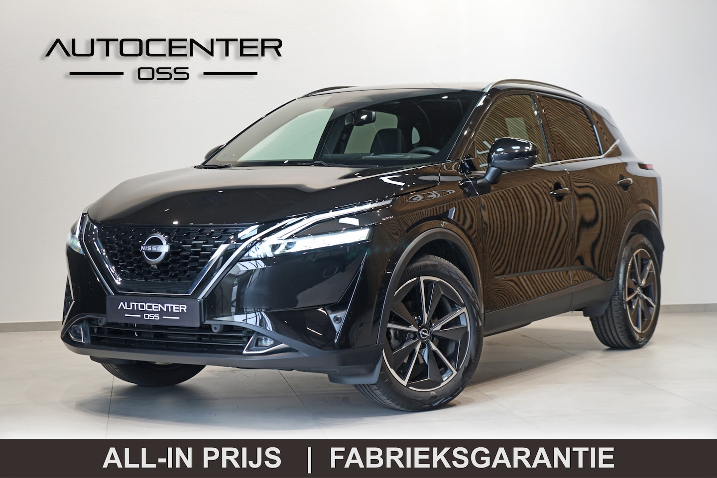 Nissan Qashqai - 1.3 MHEV Xtronic Tekna Plus ✅ PANO ✅ LEDER ✅ BOSE ✅ MASSAGE ✅ 360 CAMERA ✅ GEEN AFLEVERKOS - AutoWereld.nl