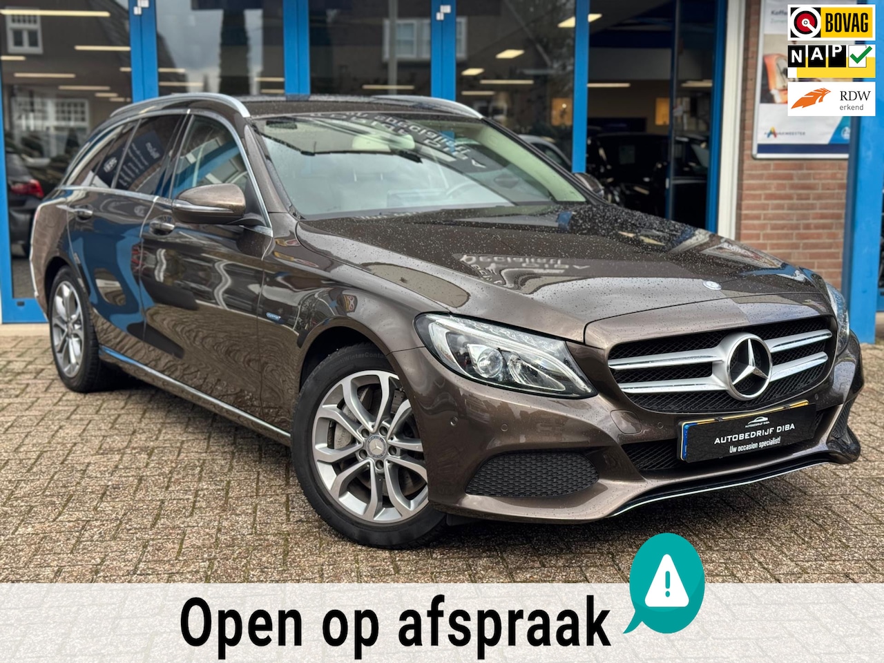 Mercedes-Benz C-klasse Estate - 350 e 2016 AUT NAVI CARPLAY LM - AutoWereld.nl