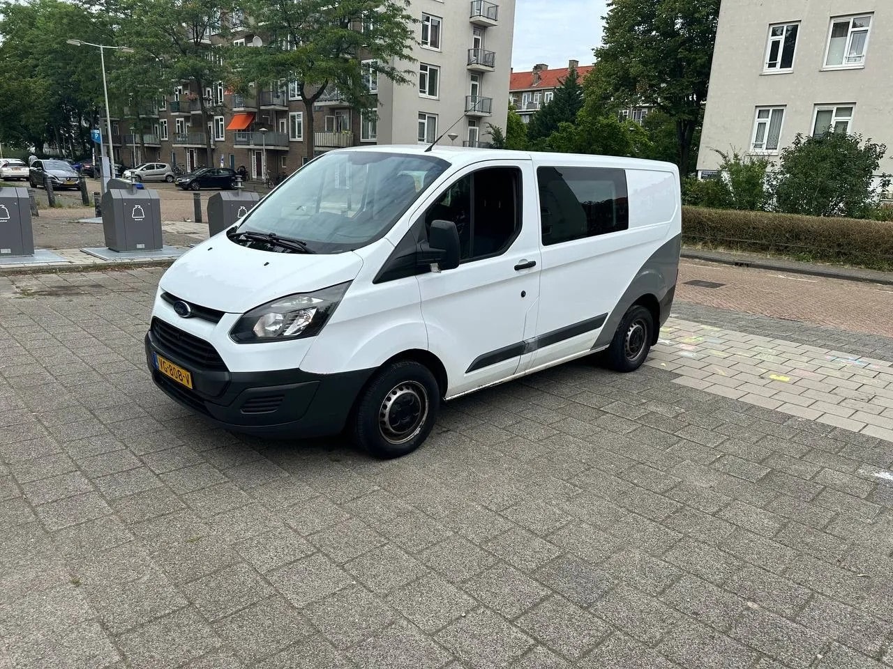 Ford Transit Custom - 2.0 TDdi 300S NW APK Dubbel Cabine 6pers Airco - AutoWereld.nl