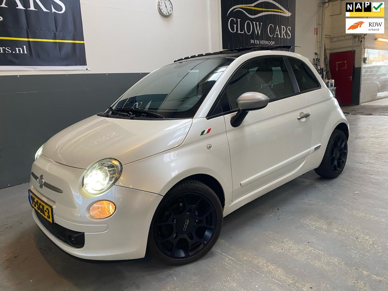 Fiat 500 - 0.9 TwinAir Plus |AIRCO|PDC|PANO|NAP| - AutoWereld.nl