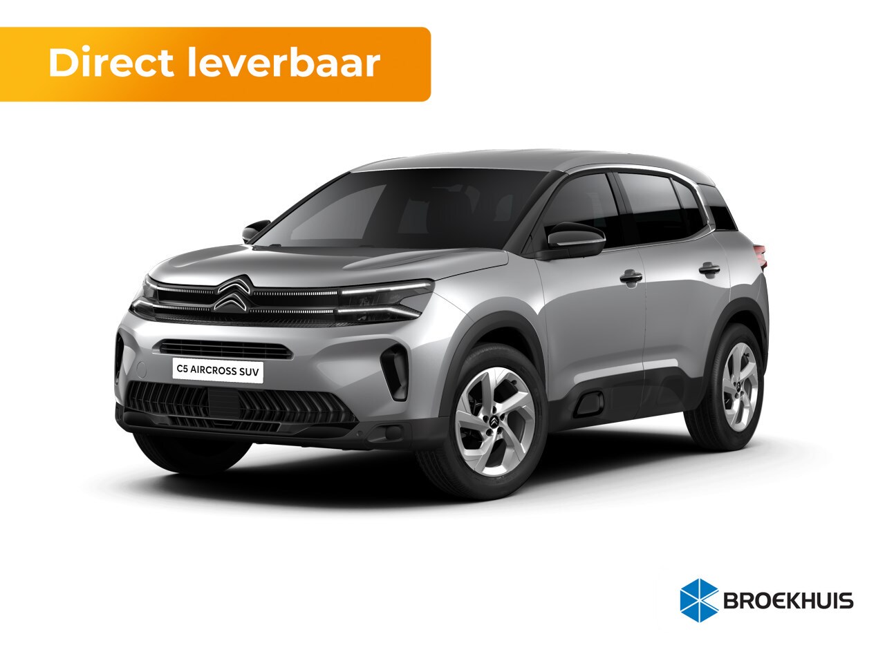 Citroën C5 Aircross - 1.2 Hybrid 136 ë-DCS6 Plus | 18" lichtmetalen velgen 'Swirl' | Ambiance Metropolitan Black - AutoWereld.nl