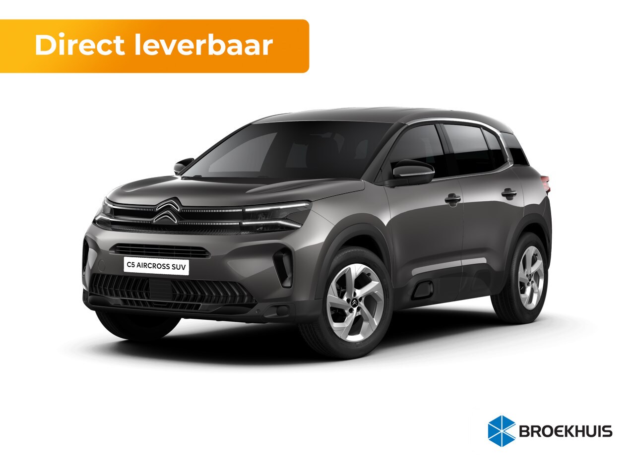 Citroën C5 Aircross - 1.2 Hybrid 136 ë-DCS6 Plus | 18" lichtmetalen velgen 'Swirl' | Ambiance Metropolitan Black - AutoWereld.nl