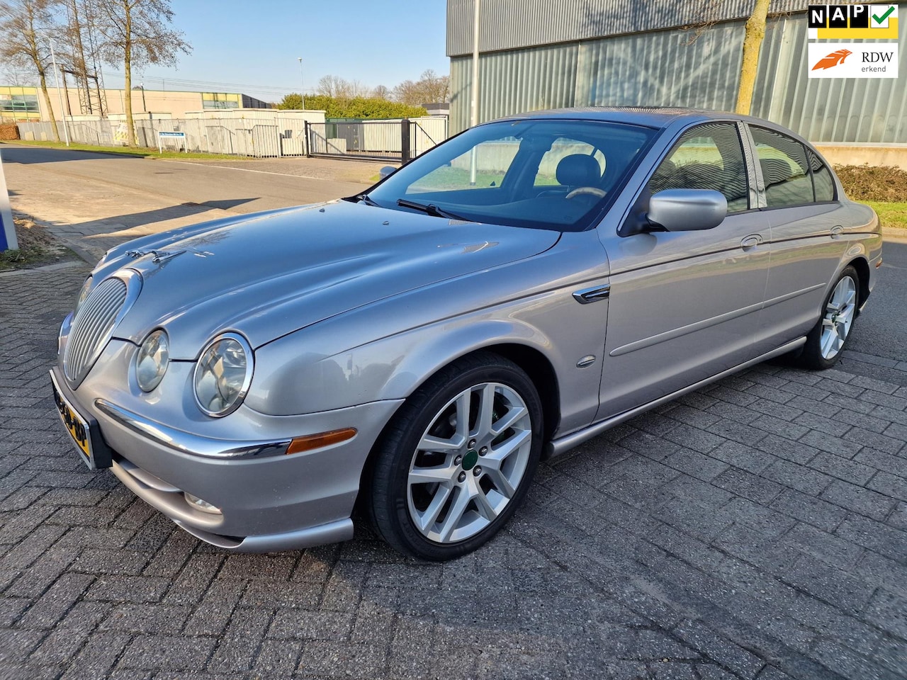 Jaguar S-type - 3.0 V6 Executive 3.0 V6 Executive, Apk, Nap, Zeer mooi, Inruil mogelijk. - AutoWereld.nl