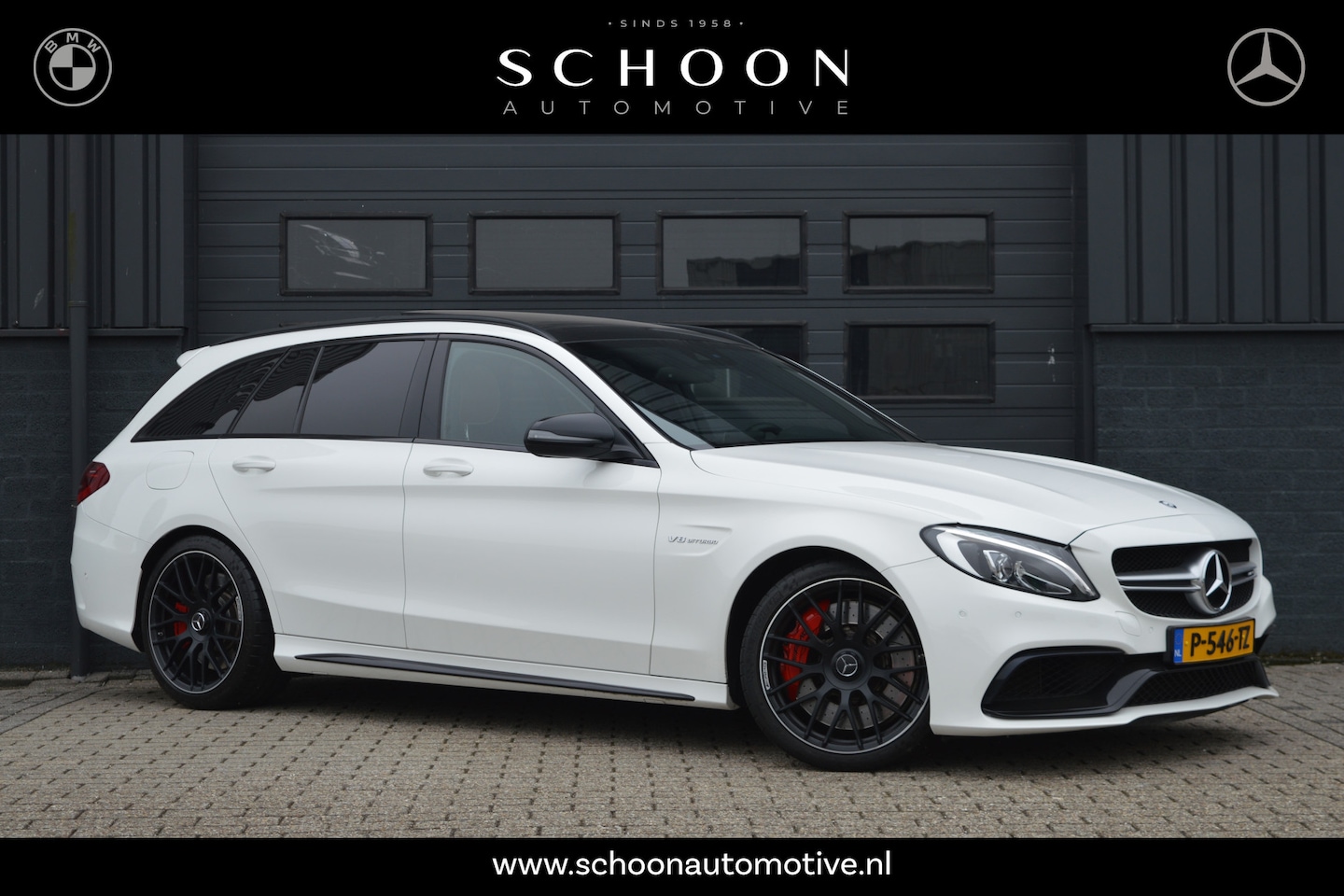 Mercedes-Benz C-klasse Estate - 63 AMG S | DESIGNO | PANO | BURMESTER | - AutoWereld.nl